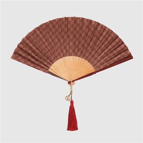 gucci silk fans|gucci 品牌.